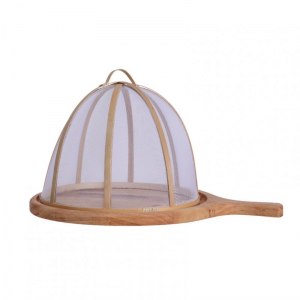 tagliere acacia C/coprivivande D26X18cm