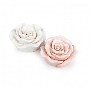 ROSA GESSO 11,5XH5CM