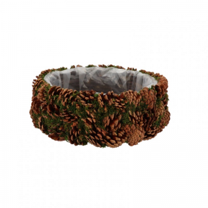 CESTO PIGNE NATURALI D35 H13cm