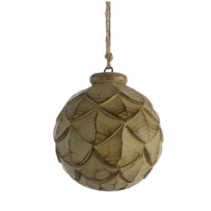 SFERA DA APP. SCALLOP D10 cm - brown