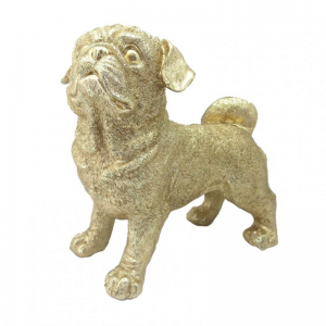 CANE CARLINO 28 cm - oro
