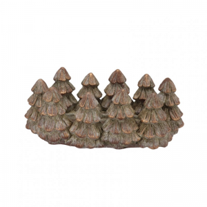 VASO CEMENTO ALBERI 28X17 H11cm - gold