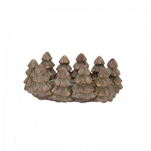 VASO CEMENTO ALBERI 20X14 H9cm - gold