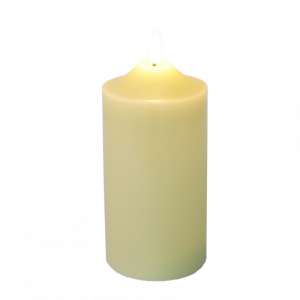 CANDELA LED D7,5 H17,5cm