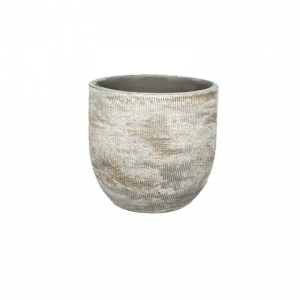 VASO MIAMI CERAMICA D16 H14 - grey