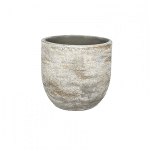 VASO MIAMI CERAMICA D19 H17 - grey