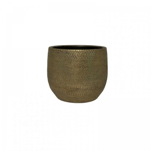 VASO AUSTIN CERAMICA D16 H14 - oro