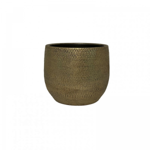 VASO AUSTIN CERAMICA D19 H17 - oro