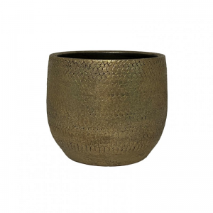 VASO AUSTIN CERAMICA D34 H31 - oro