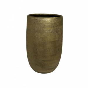 VASO AUSTIN CERAMICA D29 H50 - oro