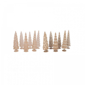 ALBERO VETRO VELVET D9 H25 - ass. - sand