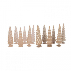 ALBERO VETRO VELVET D10 H30- ass. - sand