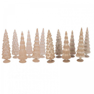 ALBERO VETRO VELVET D10 H35- ass. - sand