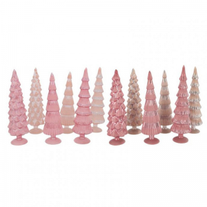 ALBERO VETRO VELVET D10 H35- ass. - pink