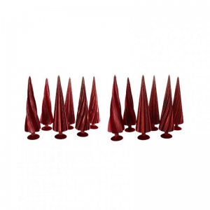 ALBERO VETRO VELVET D9 H30 - ass. - red