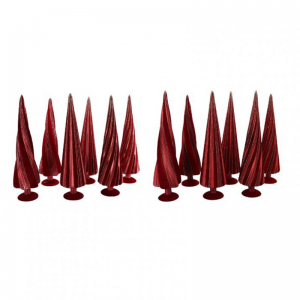 ALBERO VETRO VELVET D11 H40 - ass. - red