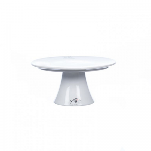 ALZATA PORCELLANA D18 H9 CM - bianco