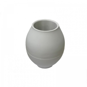 VASO DIABOLO D15 H17,6cm pcs 10- grey