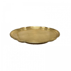 VASSOIO OVALE 55X41cm - oro