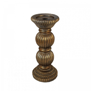 CANDELABRO BALLS h 37 cm - gold