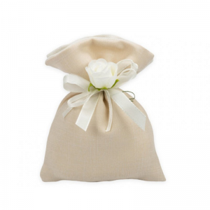 SACCHETTO COTONE 10X14 CM pz 10 -beige