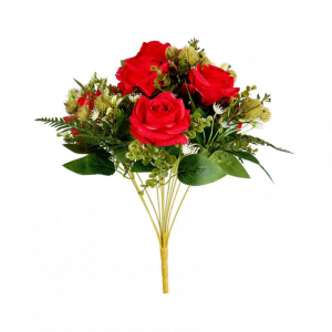 ROSE BUSH X12 H40 CM RO -red *