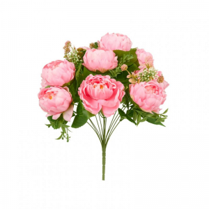PEONIE BUSH X14 H50 BU - pink *