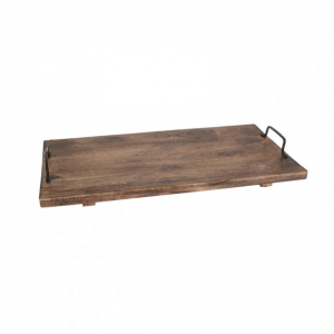 TAGLIERE MANGO BRUNITO 56X30 cm