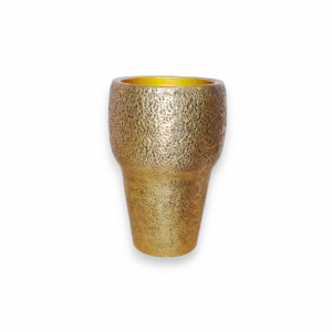 VASO ALLUMINIO 43XH70cm - antique gold