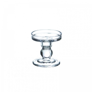 CANDELABRO VETRO D8,5 H8,5 CM