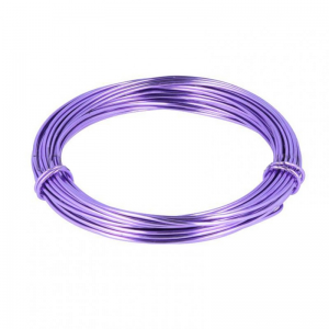FILO ALLUMINIO SMALTATO 2mm 100gr -viola