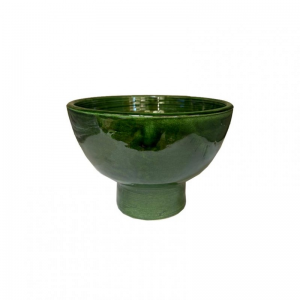 COPPETTA terracotta D16 H11 CM- verde lu