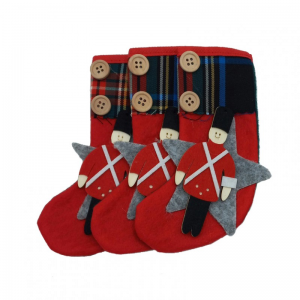 CALZA BEFANA JOLE PZ 3 ASS. H18 CM