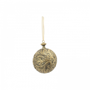 SFERA resina DA APP d10 h13cm -gold