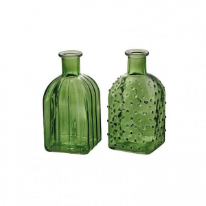BOTTIGLIA VETRO 2 mod. D6,5 H14 cm-v.bot