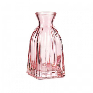 BOTTIGLIA VETRO D5 H11 cm - rosa