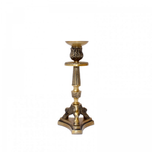 CANDELABRO BAROCCO GOLD D13X13X13 H32 CM