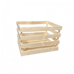 CASSETTA LEGNO 30X40 H27 CM-naturale