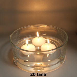 CANDELE GALLEGGIANTI PZ 28 -lana