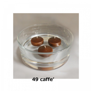 CANDELE GALLEGGIANTI PZ 28 - kaffee