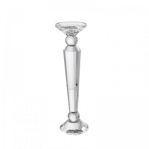 CANDELABRO MONOFIAMMA cristallo D10 H36