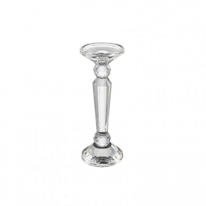CANDELABRO MONOFIAMMA cristallo D10 H26