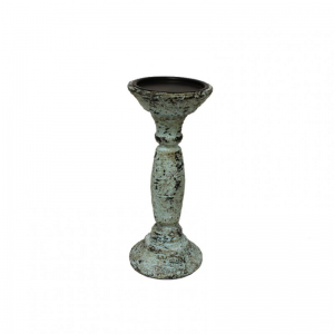 CANDELABRO LEGNO H31X13CM