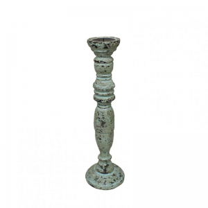 CANDELABRO LEGNO H54X18CM