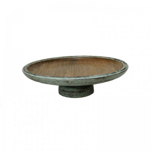 VASSOIO LEGNO D38XH11CM