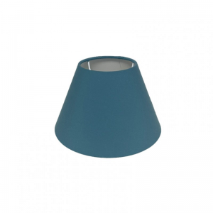 CAPPELLO LAMPADA 20X10XH12cm - azzurro