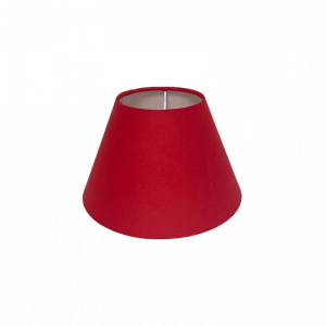 CAPPELLO LAMPADA 20X10XH12cm - rosso