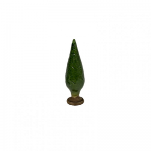 CIPRESSO CERAMICA H18 CM -verde
