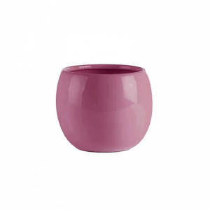 VASO CERAMICA D14 H12,5 cm - prugna