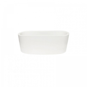 VASCHETTA OVALE terr 30X13 H10CM -bianco